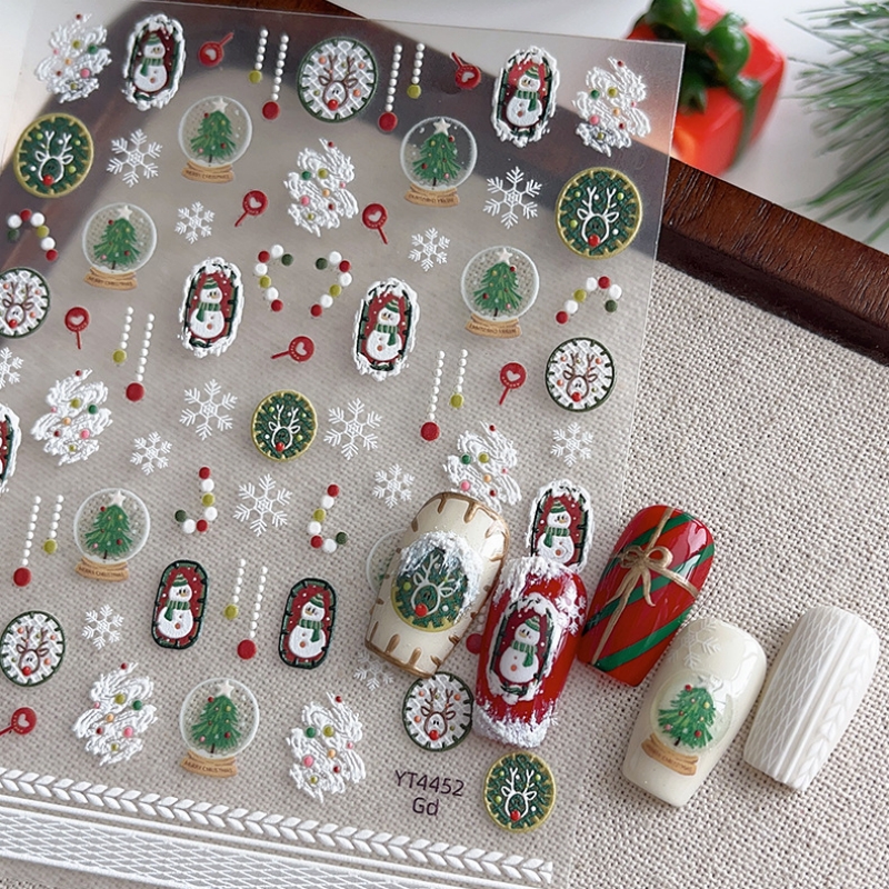 Christmas Snowflakes Nail Stickers